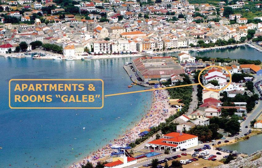 Apartments Galeb Pag - Beach Паг Экстерьер фото